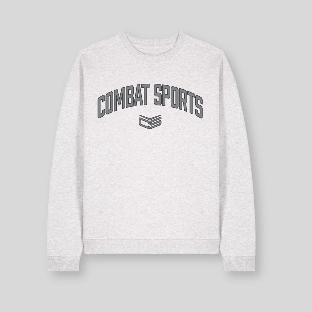 Combat Sports College Heather Grey Sweater