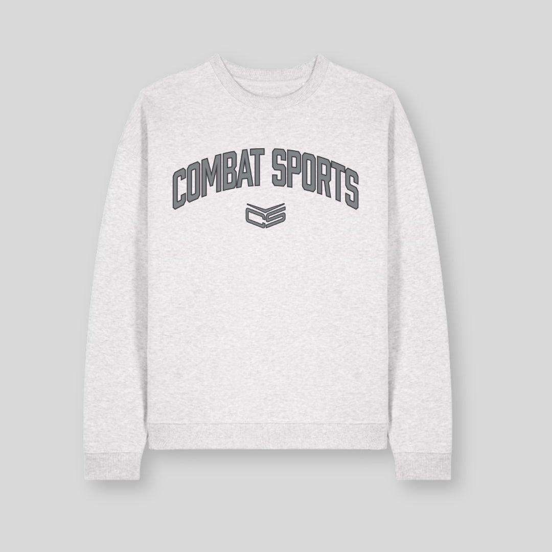 Combat Sports College Heather Grey Sweater