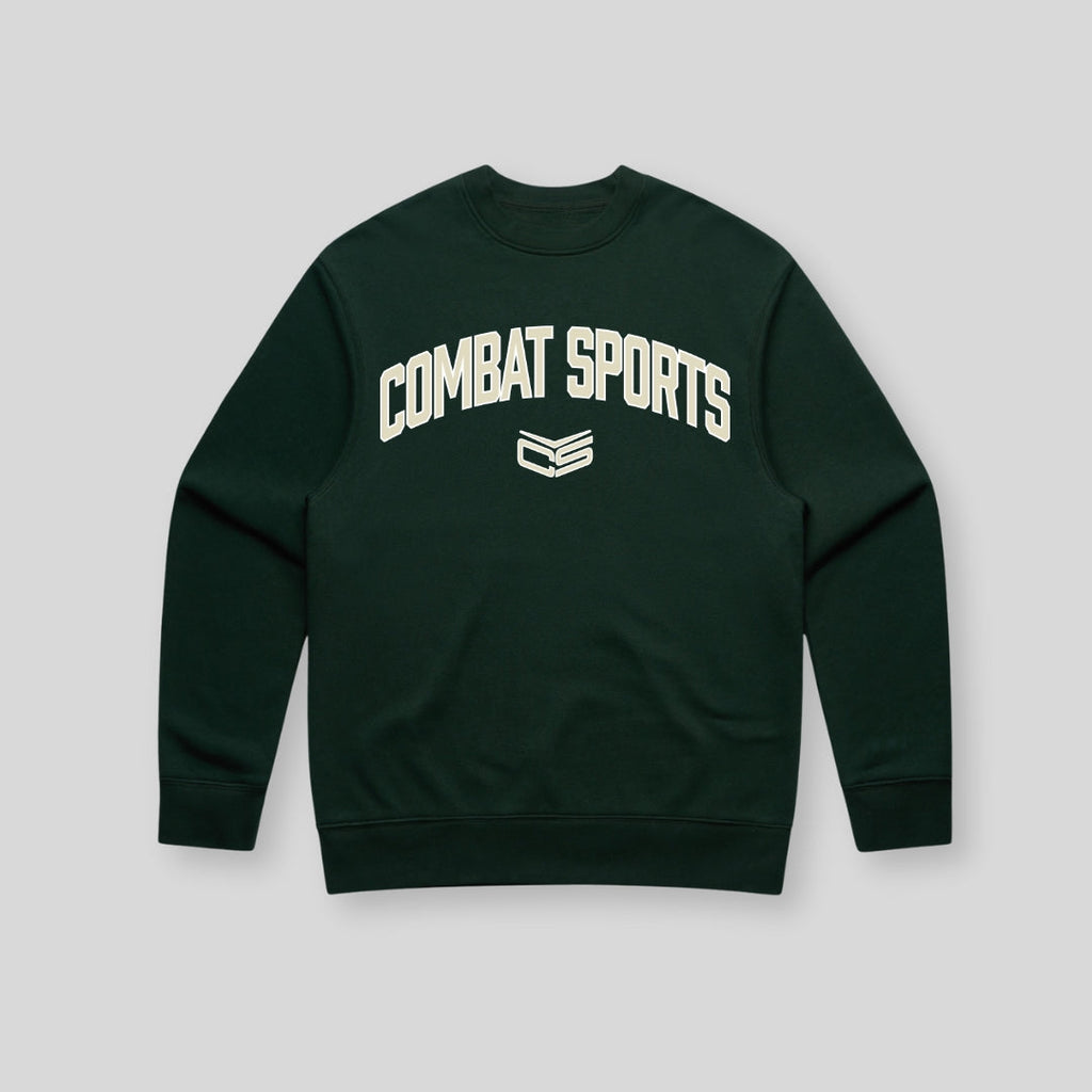 Combat Sports College Pine Green Sweater