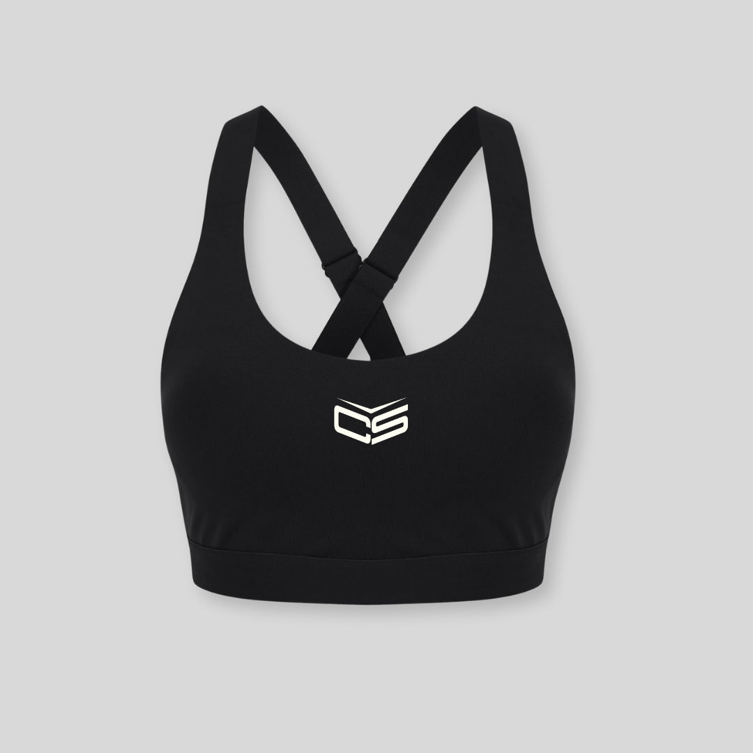 Combat Sports Black Sports Bra