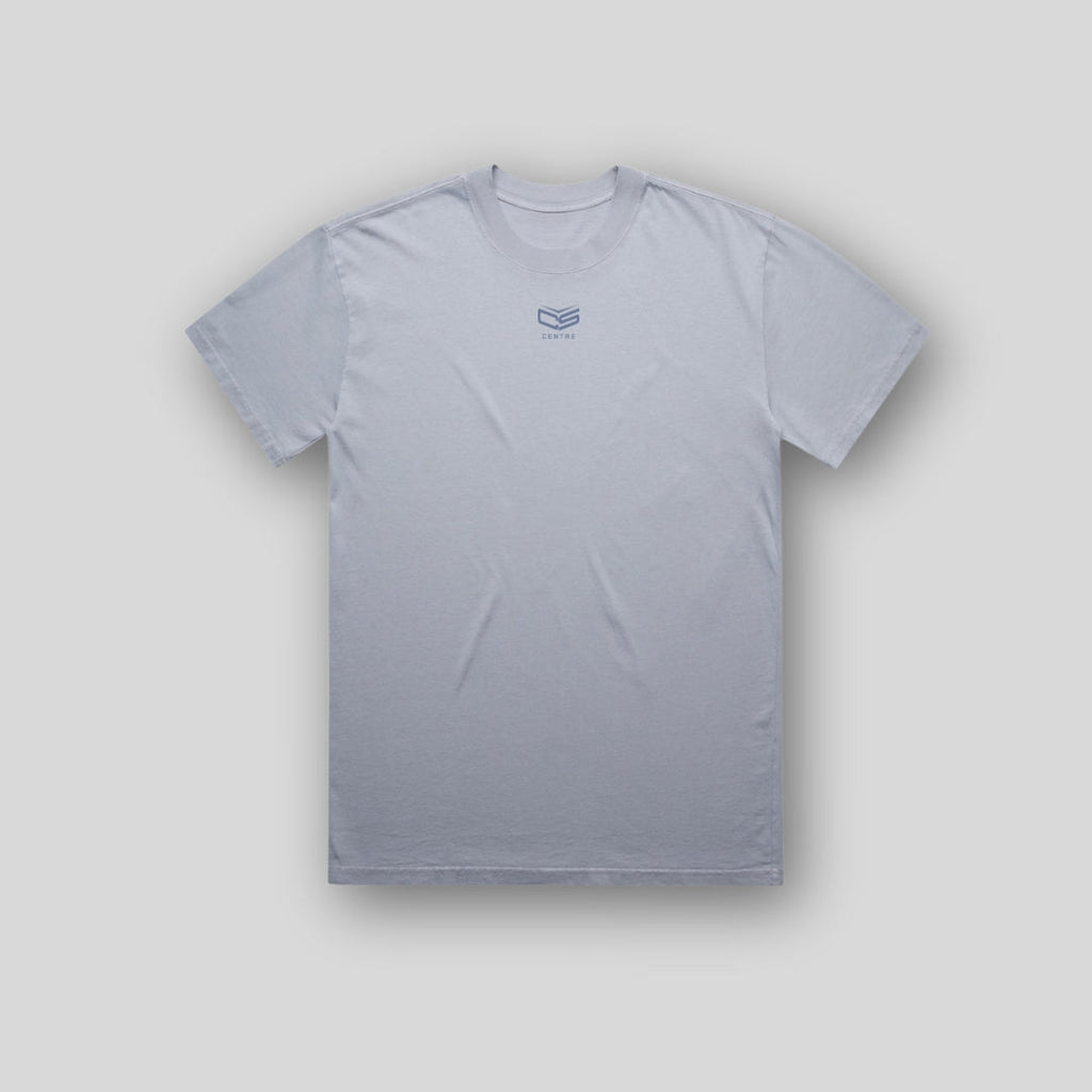 Combat Sports Faded Powder Blue Statement T-Shirt