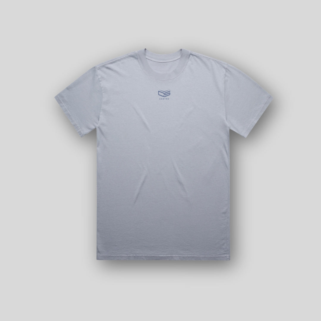 Combat Sports Faded Powder Blue Statement T-Shirt