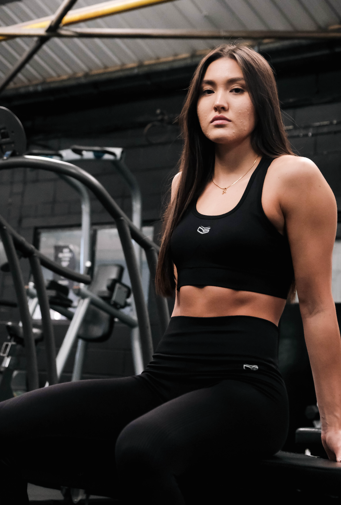Combat Sports Black Sports Bra