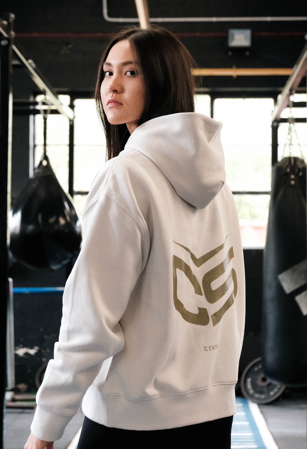 Combat Sports Faded Bone Hoodie